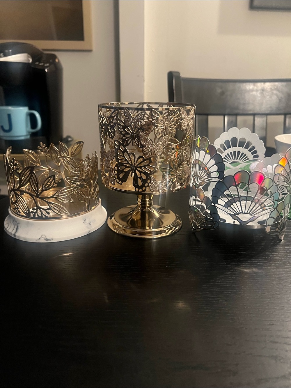 Bath & Body Works 3-piece 3-wick candle holder bundle (All are NWT)